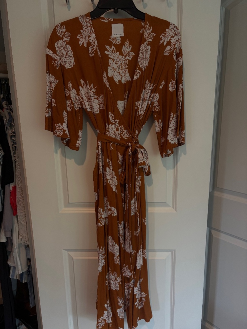 Rue Stiic wrap - tie dress